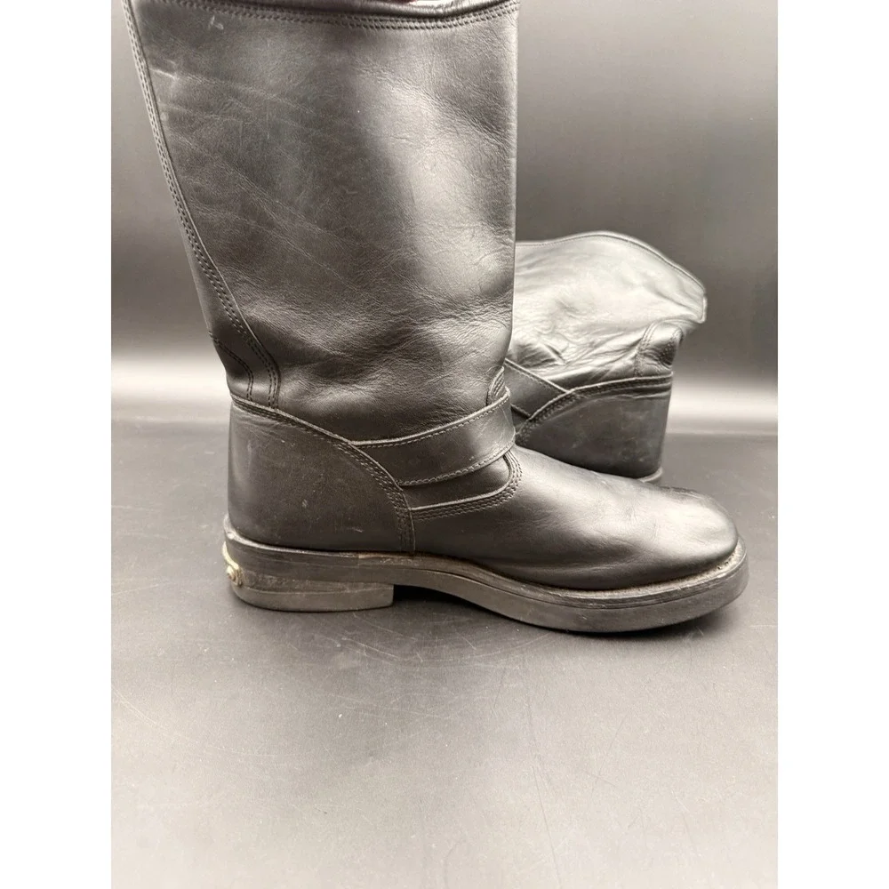 Vintage Harley Davidson‎ Engineer Motorycle Harness Boots Size 13 US